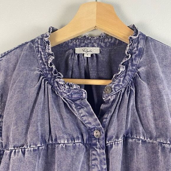 Rails Camille Top Sapphire Acid Wash - Picture 15 of 16